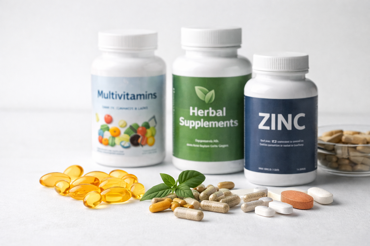 Natural supplements and vitamins for men's hormonal health